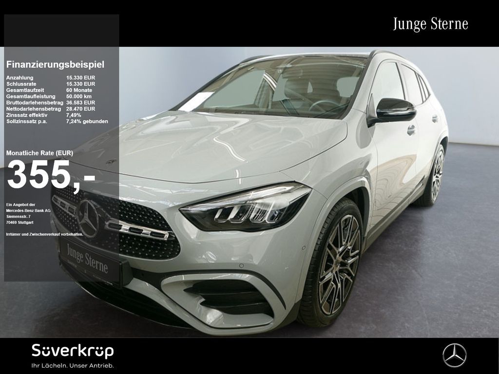 Mercedes-Benz GLA 200 d | AMG NIGHT AHK DISTR KAMERA PANO SPUR Leasing
