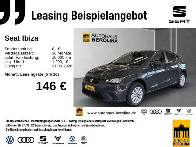 Seat Ibiza 1.0 TSI Road Edition DSG *GRA*NAV*PDC*SHZ* Leasing