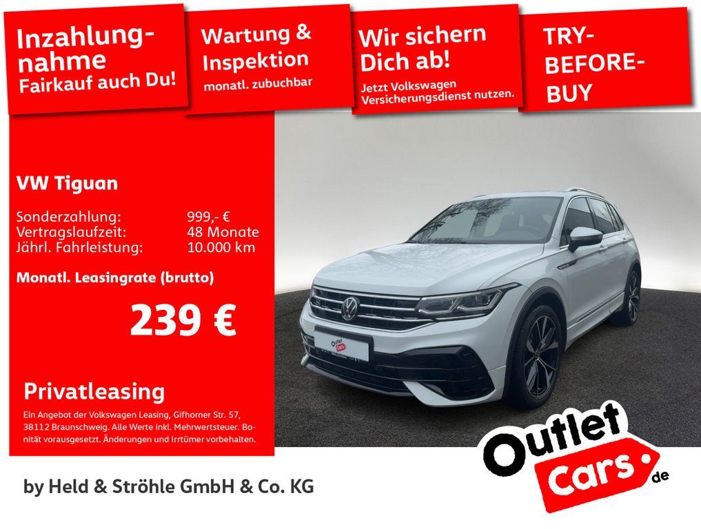 Volkswagen Tiguan R 2.0 TSI DSG 4M 20 DCC IQ.LIGHT KEYL 360 Leasing