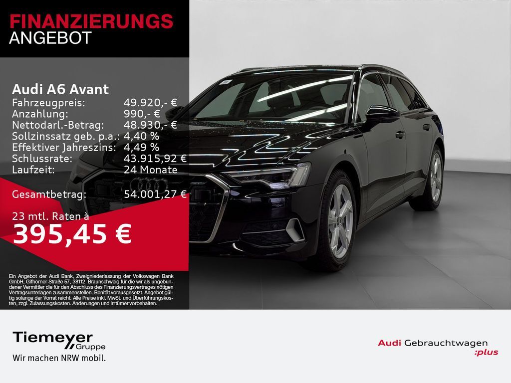 Audi A6 Avant 45 TFSI Q ADVANCED LM19 LEDER KAMERA AH Leasing
