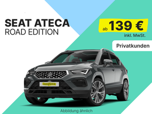 Seat Ateca Road Edition 1.5 TSI Automatik | Privat | Inkl. Wunschfarbe Leasing