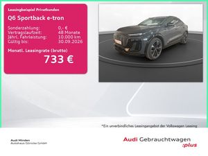 Audi Q6 Sportback e-tron edition one grey AHK LM 21"
