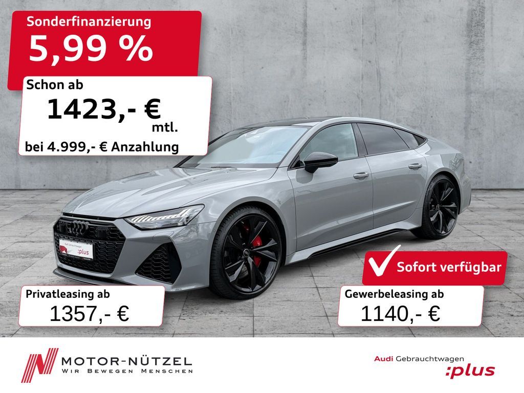 Audi RS 7 Sportback TFSI QU MATRIX+HuD+B&O+PANO+360° Leasing