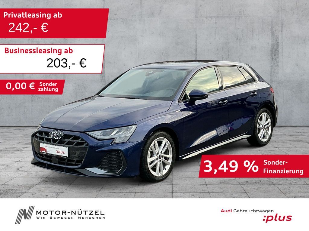 Audi A3 Sportback 35 TDI S-TR S-LINE LED+NAVI+RFK+ACC Leasing