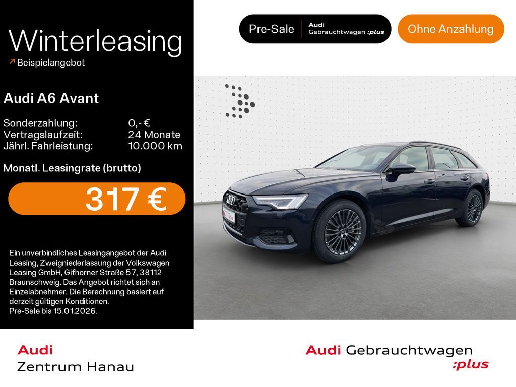 Audi A6 Avant 45 TFSI advanced*AHK*KAMERA*18ZOLL*OPTI Leasing