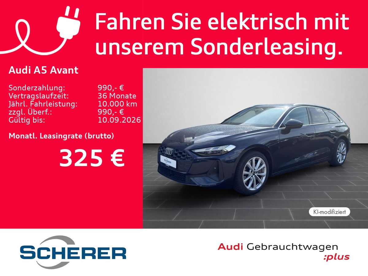 Audi A5 Avant e-hybrid 2.0 TFSIe quattro MATRIX-LED NAVI KAMERA SHZ Leasing
