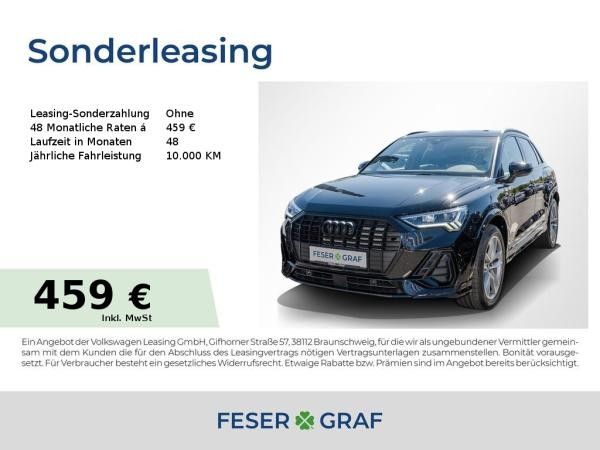Audi Q3 35 TFSI S tronic 2x S line/LED/Navi+/Kamera Leasing