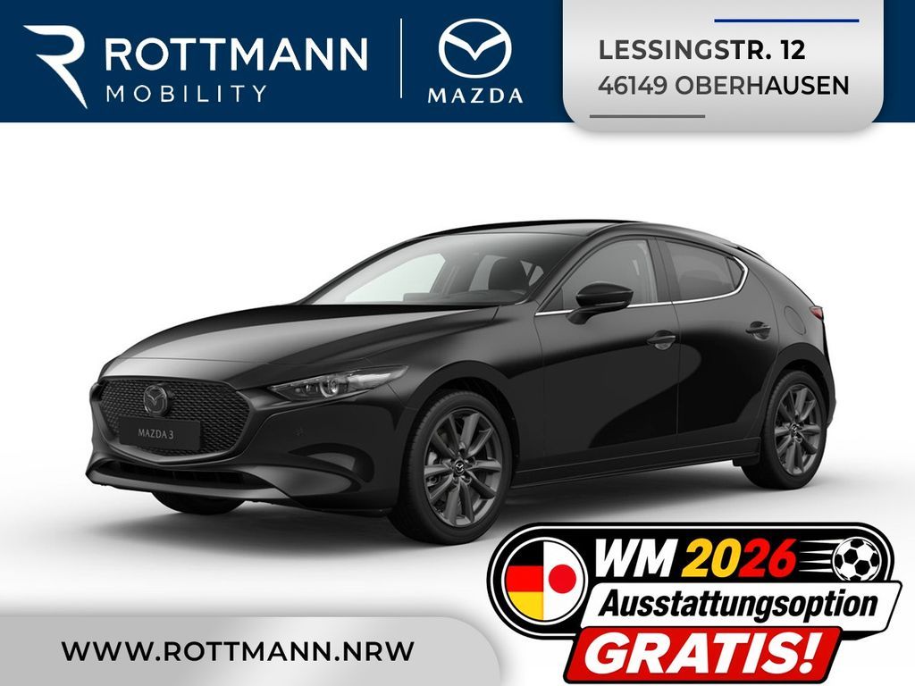 Mazda 3 2027 140ps Aut TAKUMI Leder 360°K BOSE KeyLess Leasing