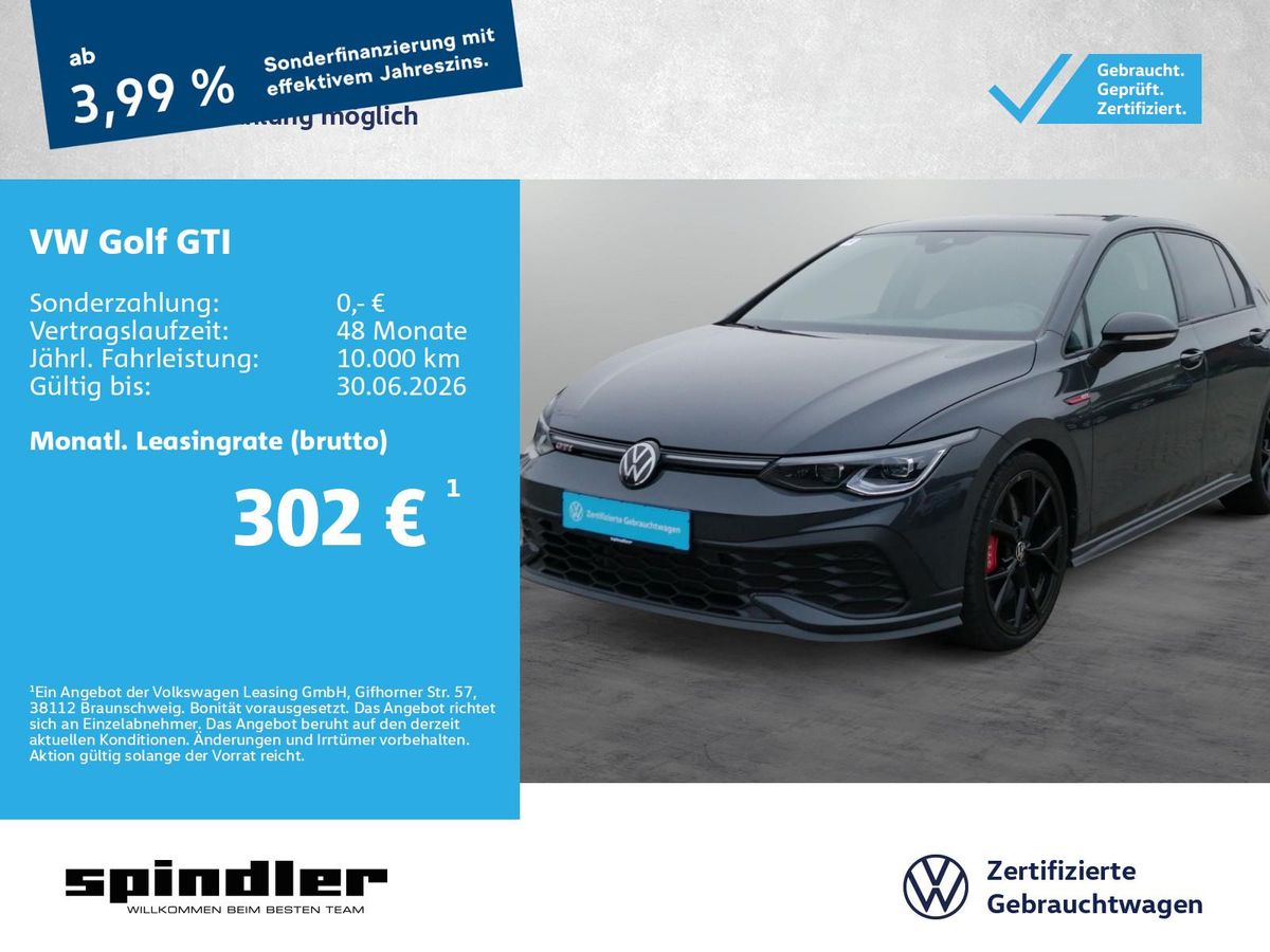 Volkswagen Golf GTI Clubsport VIII 2.0TSI DSG BlackStyle Leasing