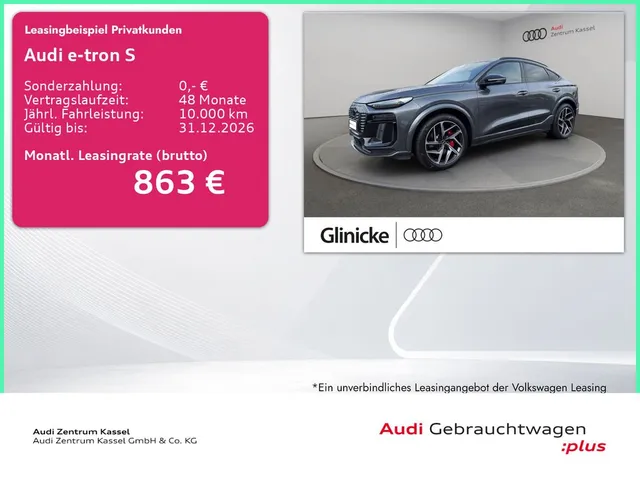 Audi SQ6 SB e-tron S line Matrix B&O Pano AHK 360°