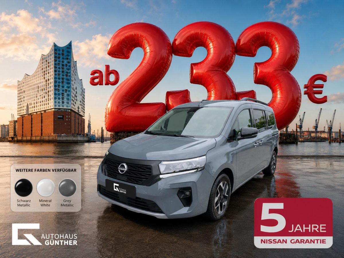 Nissan Townstar Kombi Aut. Tekna 7-Sitzer - sofort verfügbar - weitere Farben auf Lager Leasing