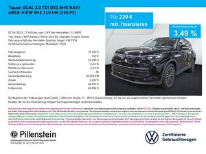 Volkswagen Tiguan GOAL 2.0 TDI DSG AHK NAVI AREA-VIEW SHZ