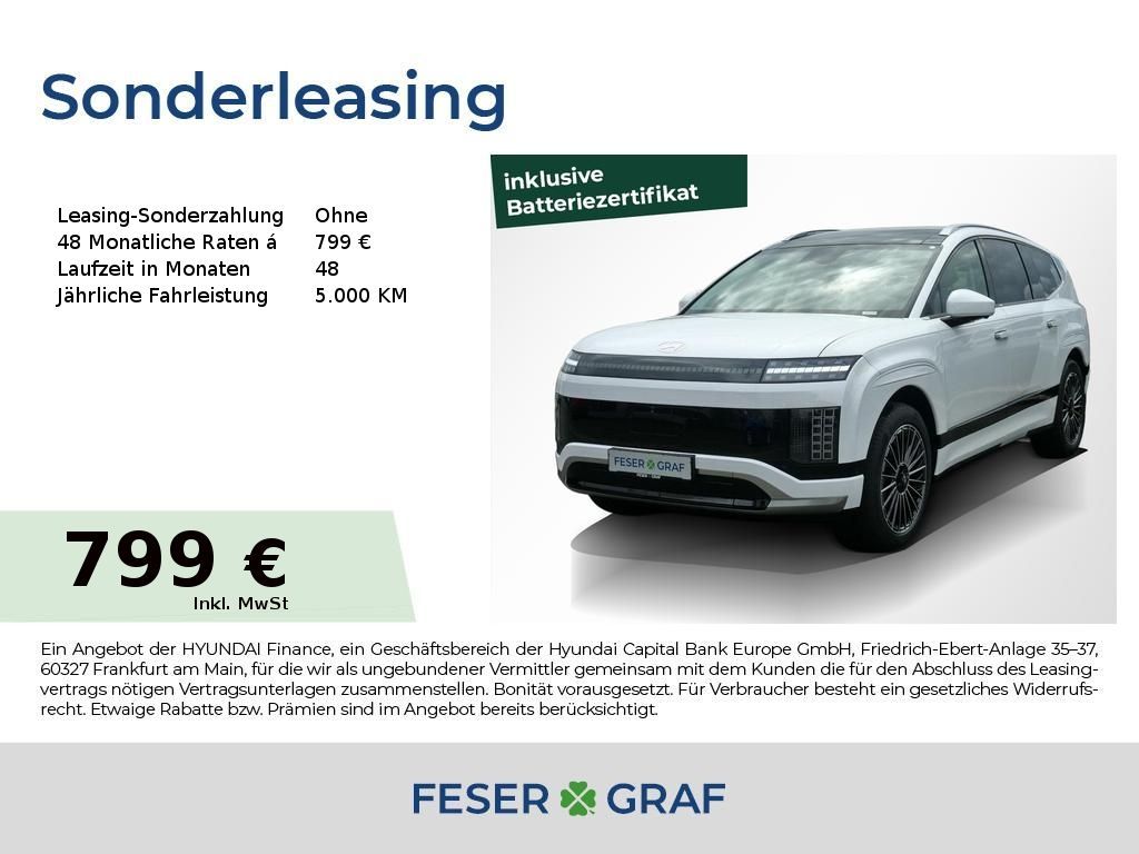 Hyundai Ioniq 9 UNIQ PANO MATRIX NAVI KAMERA LEDER 360° Leasing
