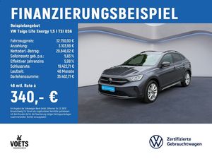 Volkswagen Taigo Life Energy 1,5 l TSI DSG KEYLESS+TRAVELAS