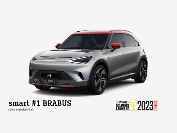 smart #1 BRABUS⚡(Allrad/Ambient/Head-up/Soundsystem/Pano/LED+) Leasing
