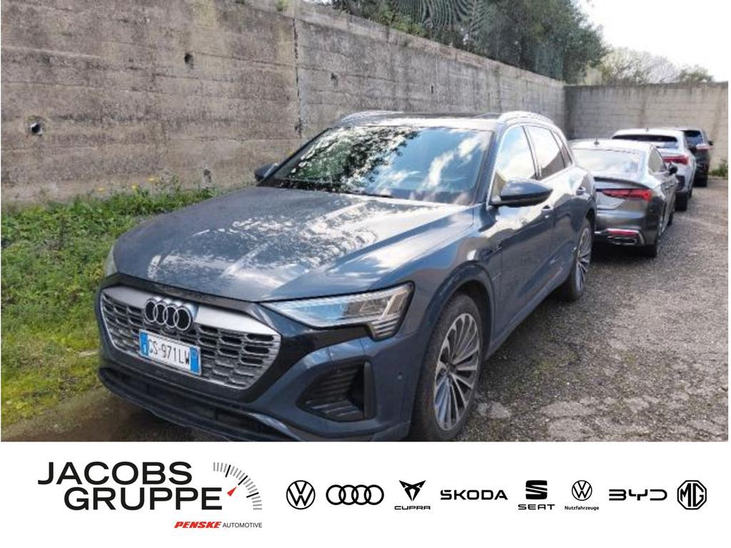Audi Q8 e-tron 55 S-Line NAVI*PANO*LEDER*MATRIX 55 qu Leasing