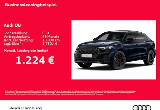 Audi Q8 TFSI E 360 KW Quattro Tiptronic 5dr Kauf