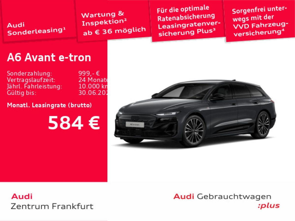 Audi A6 e-tron A6 Avant e-tron quat S-LINE 360+BF-DISP+B&O+HUD+ Leasing