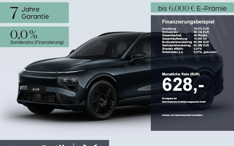 Xpeng Xpeng-g9 BEV 93,1kWh AWD Performance 5dr Auto kaufen