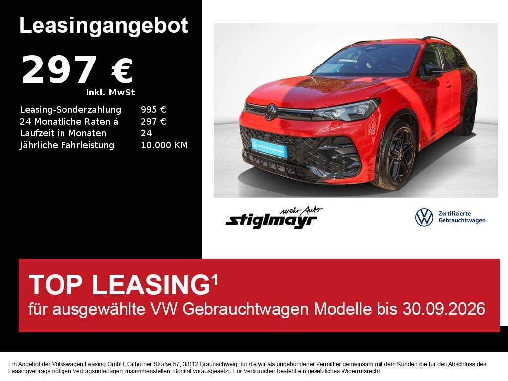 Volkswagen Tiguan R-line 2.0 TDI DSG HUD+IQ-LIGHT+STANDHZG Leasing
