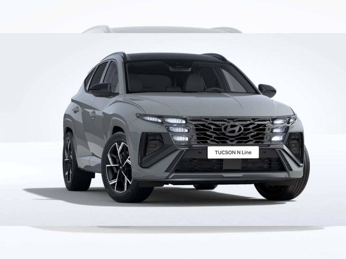 Hyundai TUCSON N-Line X 4WD 180ps 📅Lieferzeit ca.3 Monate📅 Panoramadach 360° Kamera HUD Matrix LED Navi Apple Leasing