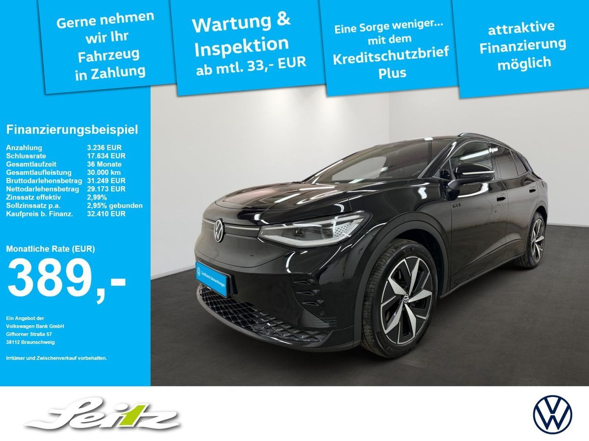Volkswagen ID.4 4M GTX *MATRIX*NAVI*PARKSENSOR*ACC*SITZHZG* Leasing