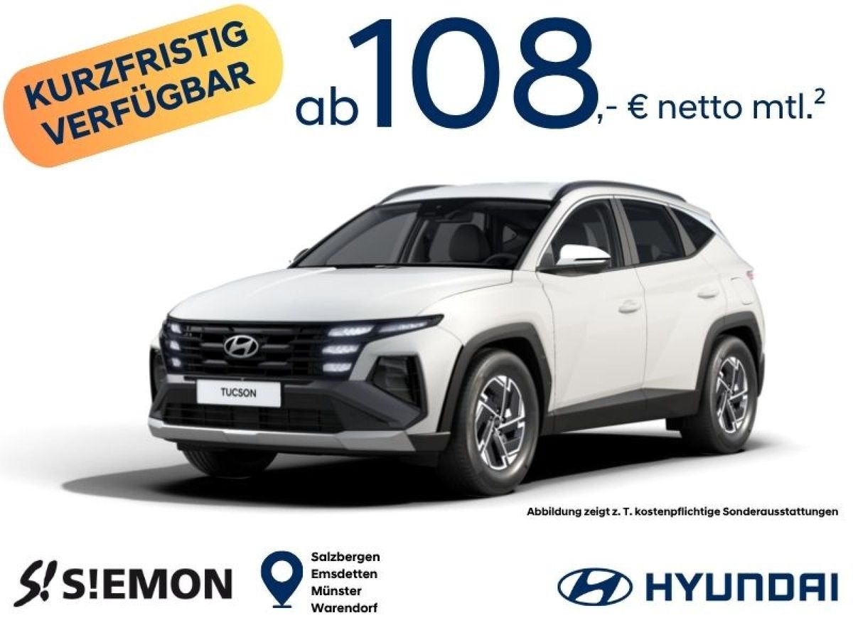 Hyundai TUCSON N-Line ✔️ 1.6 CRDI ✔️ 7-Gang-DCT ✔️ sofort verfügbar ✔️ Gewerbekundenaktion Leasing