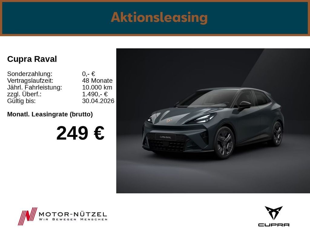 Cupra Raval Endurance Edition Dynamic Leasing