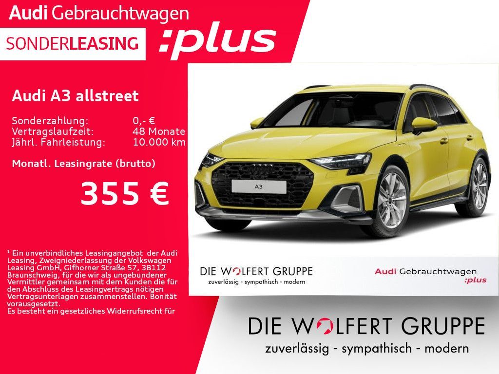 Audi A3 allstreet 40 TFSI e S tronic **0,5%**360°*AHK Leasing
