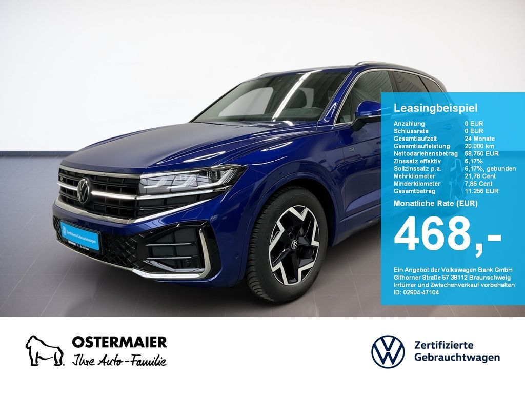 Volkswagen Touareg R-LINE 3.0TDI 231PS NP.99T AHK.LEDER.HEA Leasing