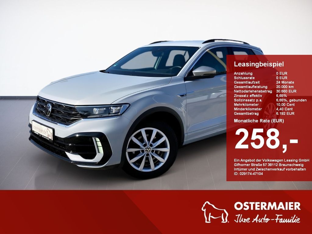 Volkswagen T-Roc R 2.0TSI 300PS DSG 4M ACC.AKRAPOVIC.KAMERA Leasing
