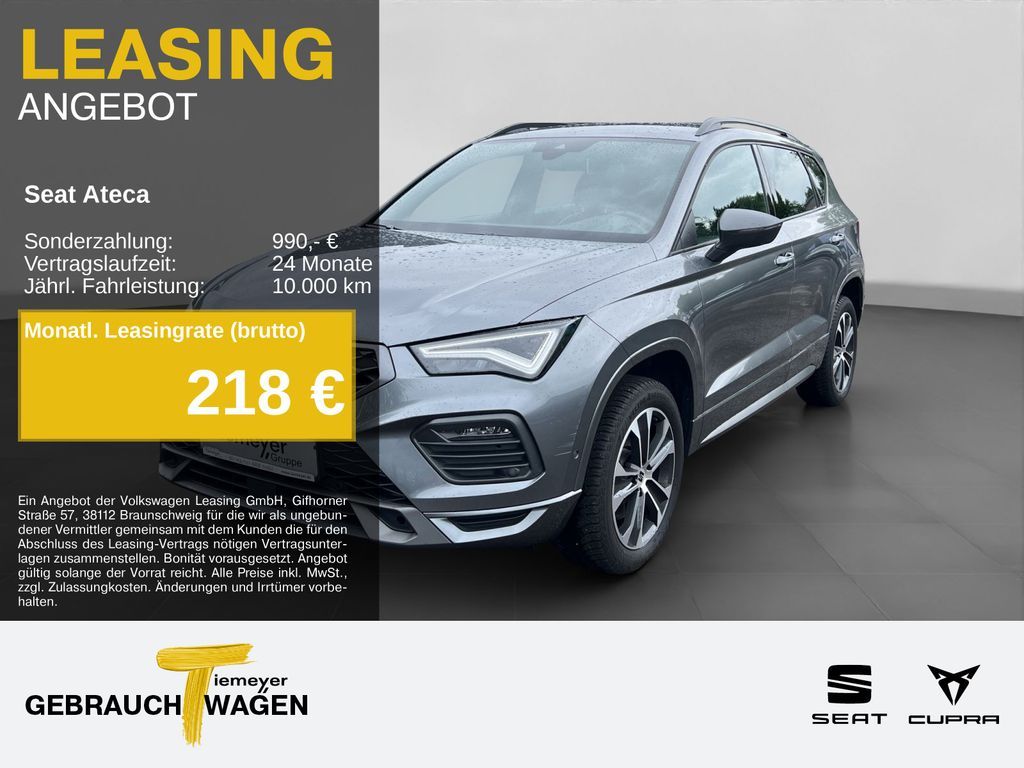 Seat Ateca 2.0 TDI DSG FR NAVI AHK ACC PARKLENK Leasing