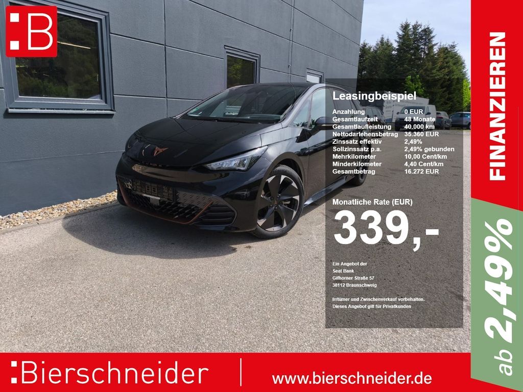 Cupra Born 77 kWh ab 339.- 1.590.- Anzahlung ALLWETTER Leasing