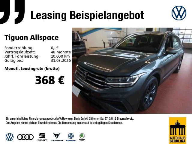 Volkswagen Tiguan Allspace 1.5 TSI Life DSG *HuD*R-CAM*SHZ* Leasing