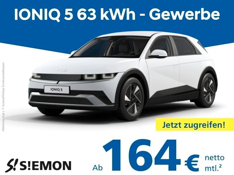 Hyundai IONIQ 5 63kWh Basis vorbestellt Gewerbeaktion Leasing