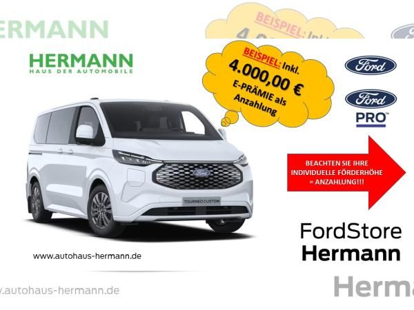 Ford Tourneo Custom Titanium 340L1*BEV*Klima V+H*LED Leasing