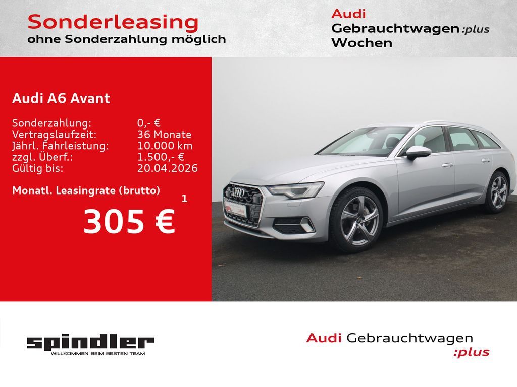 Audi A6 Avant advanced 45 TFSI S-tronic / Matrix, AHK Leasing
