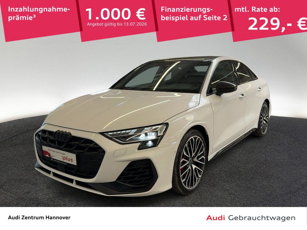 Audi S3 Limousine 2.0 TFSI Pano SONOS Kamera Navi LED Leasing