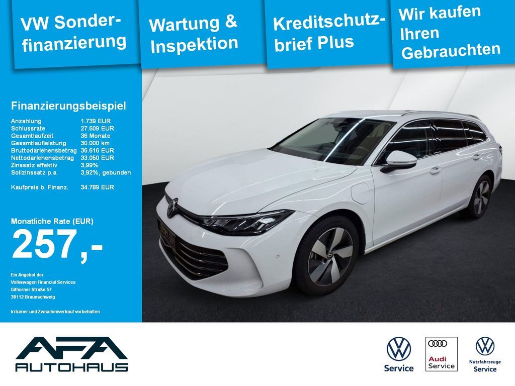 Volkswagen Passat Var. 1.5 eHybrid Business DSG AHK*LED*NAV Leasing