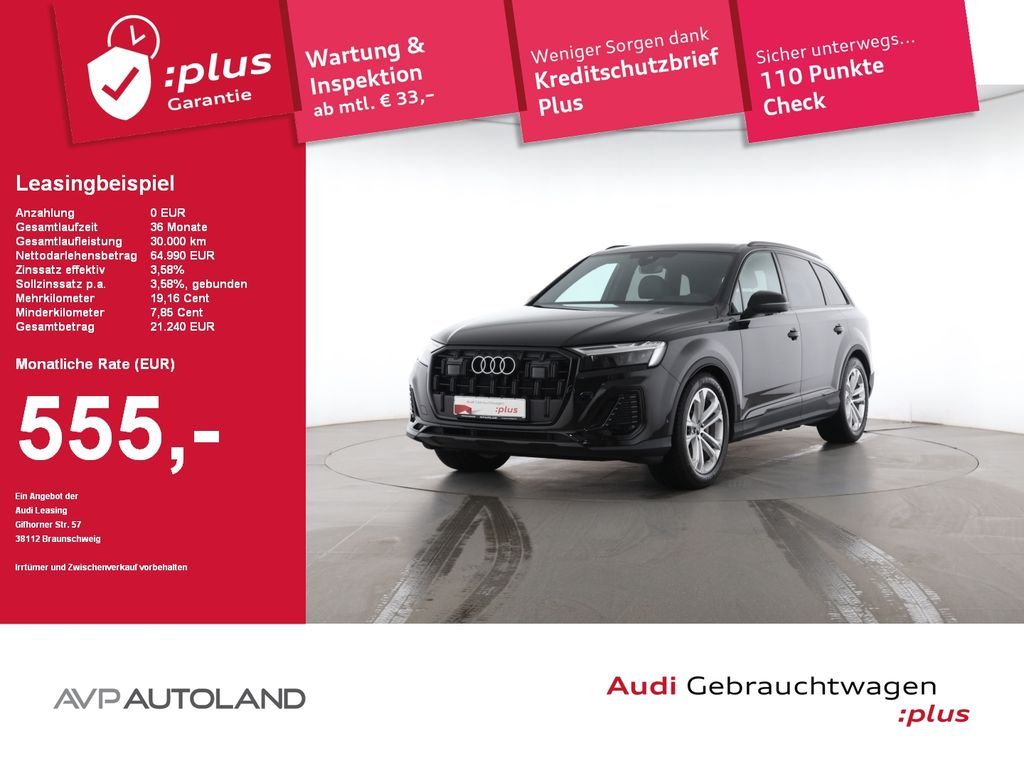Audi Q7 45 TDI quattro tiptronic AHK *7 Sitzer Leasing