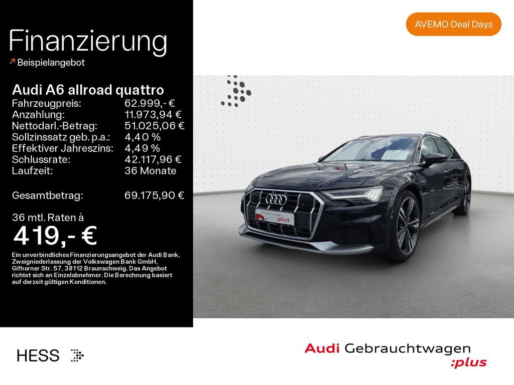 Audi A6 allroad 45 TDI quattro*KAMERA*HUD*NAVI-PLUS*A Leasing