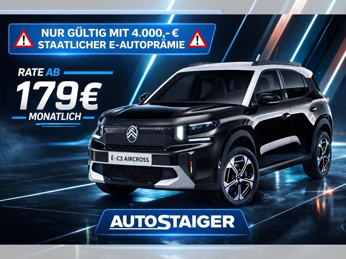 Citroën C3 Aircross ⚡️TEAM-D Elektromotor 113⚡️❗️Bestellfahrzeug❗️ Leasing