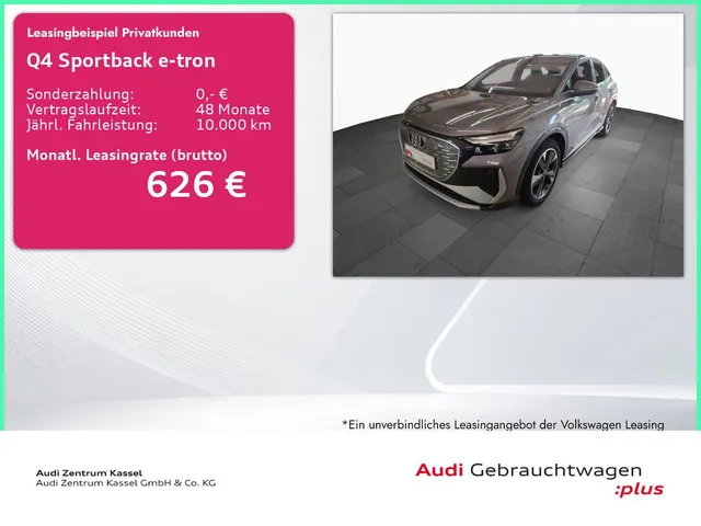 Audi Q4 Sportback 35 e-tron S line LED PDC+ Carplay
