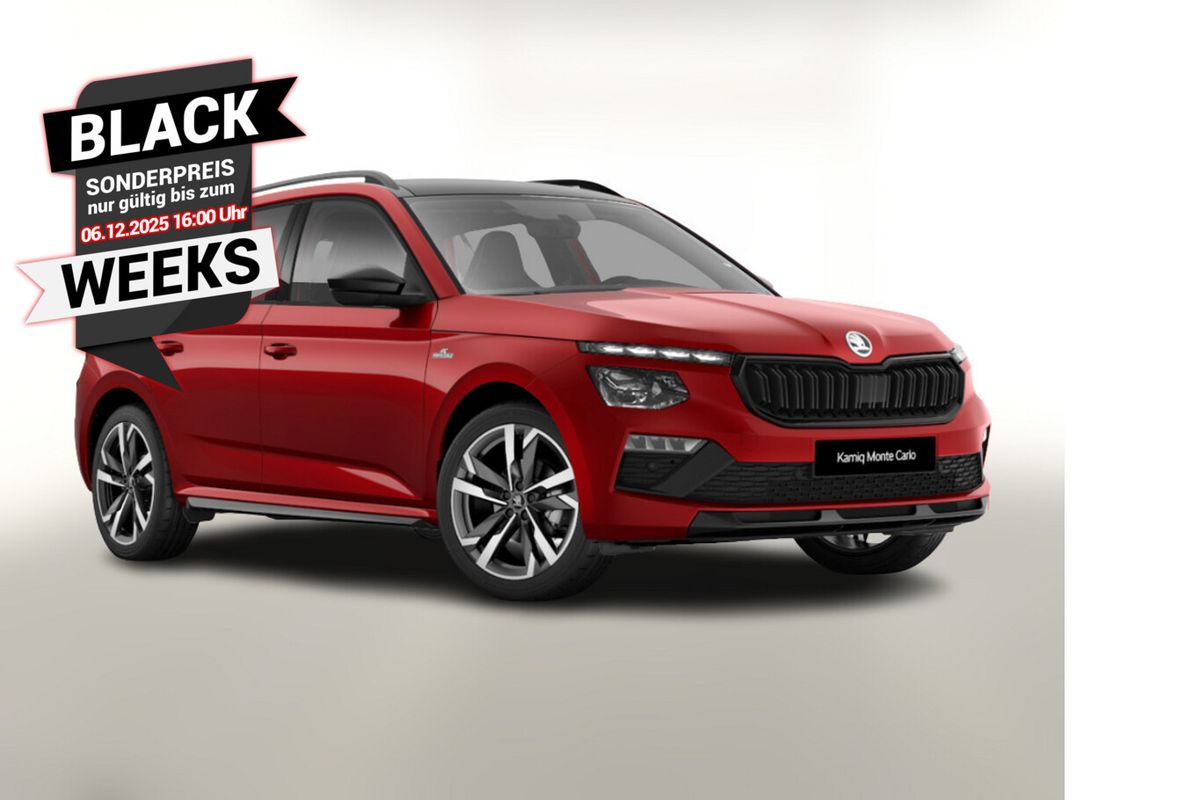 Skoda Kamiq TSI 150 DSG Monte Pano Matrix ACC 18Z Side Auto-Abo privat Auto-Abo