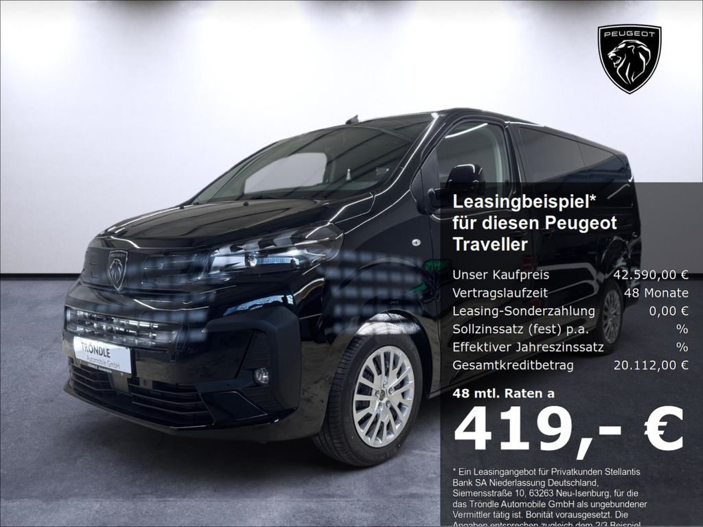 Peugeot Traveller Active L3 Diesel 180 8-Sitzer El. Schi Leasing
