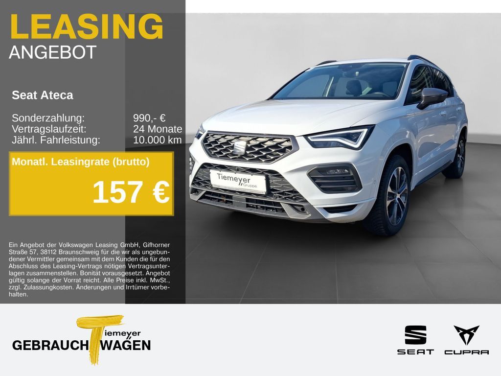 Seat Ateca 1.5 TSI FR NAVI AHK KAMERA Leasing