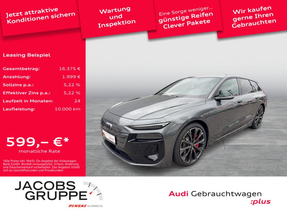 Audi S6 e-tron S6 Avant e-tron S-Sitze+/Luftf./360°/Matrix/Pano/HuD/V-Spiegel/21Zoll Leasing