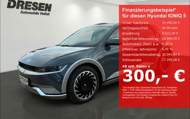 Hyundai Ioniq-5 77,4 KWh Heckantrieb 5dr