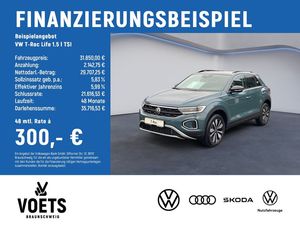 Volkswagen T-Roc Life 1.5 l TSI TravelAssist+Keyless+LED