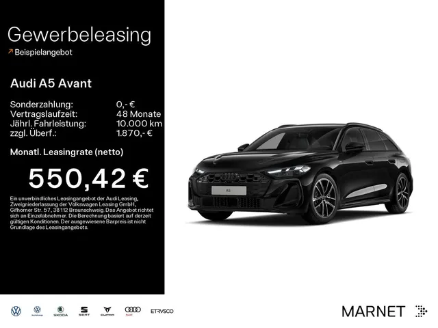 Audi A5 Avant e-hybrid quattro 220 kW S tronic